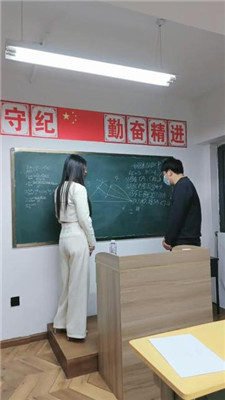 图片[4]_【昭玥】场景调-老师挑战上课走神的狗学生_HD绳艺资源