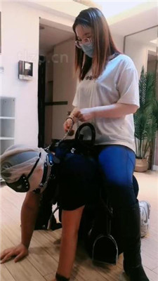 图片[5]_【甜音】犬化马化训练-马鞍骑二脚绳艺学员马_HD绳艺资源