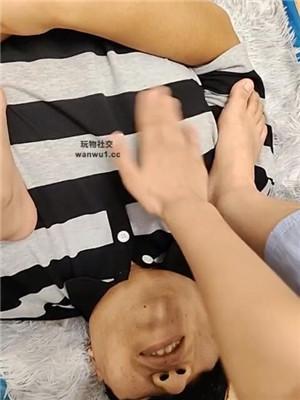 【上海汤圆】女儿裸足蹂躏踩继父【上】 JS240829-20_HD绳艺资源