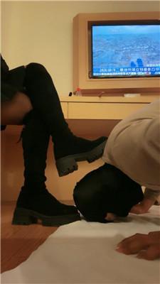 【颜值】抽耳光/清理脏长靴/碾压狗爪 JS250219-41_HD绳艺资源