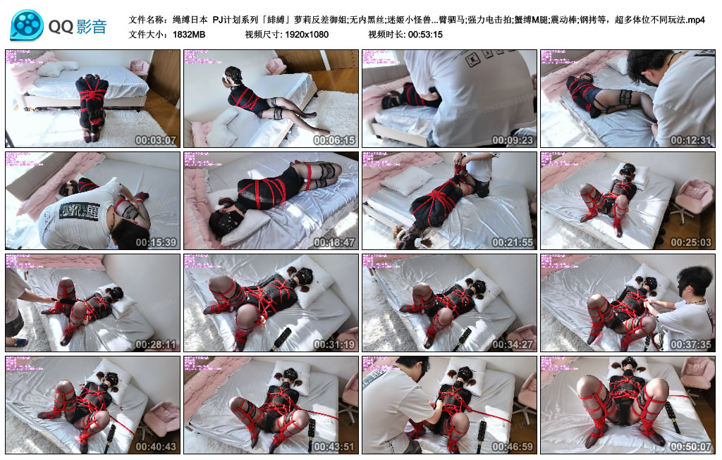 【绳缚日本】 PJ计划系列「緋縛」_HD绳艺资源