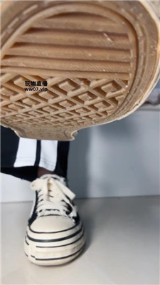 酒鸽 校服黑丝帆布鞋    250422-10_HD绳艺资源