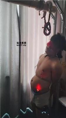 月亮斯 绳艺技巧胶带封嘴训练囚禁 JS250502-42_HD绳艺资源
