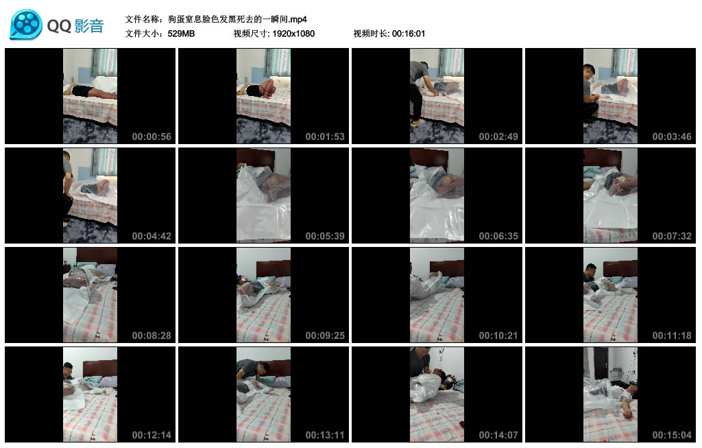 磊哥原创  狗蛋窒息脸色发黑死去的一瞬间_HD绳艺资源