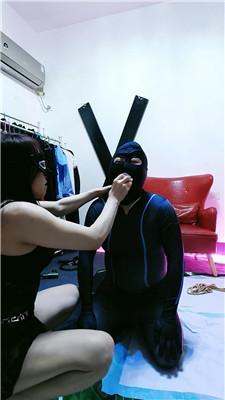 冰炫女主 绳艺技巧封嘴鞭打-囚禁狗笼 JS250514-17_HD绳艺资源