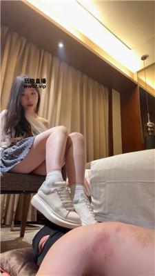 缈缈 长靴踩踏-脏臭白袜气味辱 bf53165_HD绳艺资源