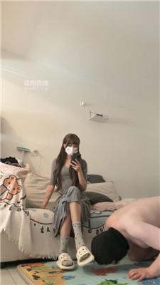 鹿可 长袜拖鞋女神S-羞辱偷原味狗 JS250526-25_HD绳艺资源