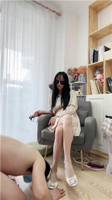 苒溪 骑马踩踏-舔脏平底鞋 bf53833_HD绳艺资源