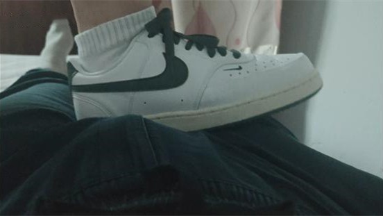 图片[6]_沐雅 绿白耐克小白鞋踩肚子 ACYC-3743_HD绳艺资源