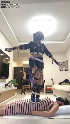 图片[3]_雅泫 cos银狼踩玩女地毯 YC-241023-4_HD绳艺资源