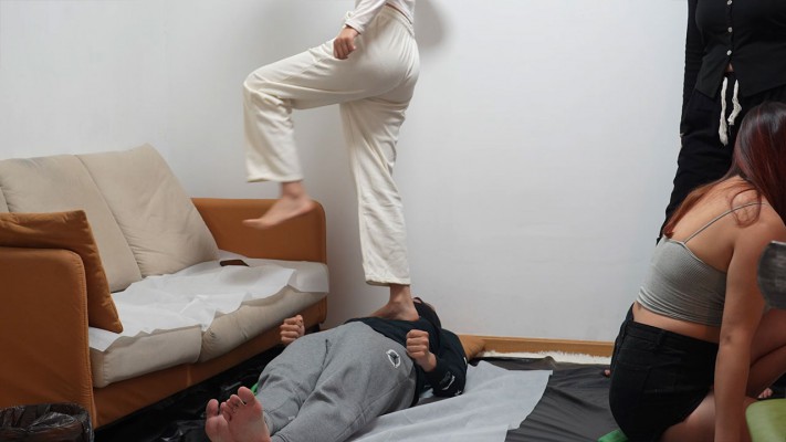 『高兴儿』三倍体重三人踩踏奴 YC-241024_HD绳艺资源