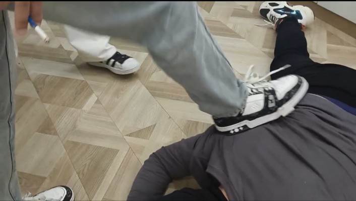 图片[13]_双人精神小妹难度挑战踢踹踩踏殴打 YC-241020_HD绳艺资源