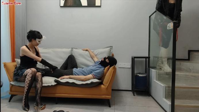 图片[8]_婉儿原创 两名皮衣女特工绞杀间谍 婉儿剧情 YC-241123-7_HD绳艺资源