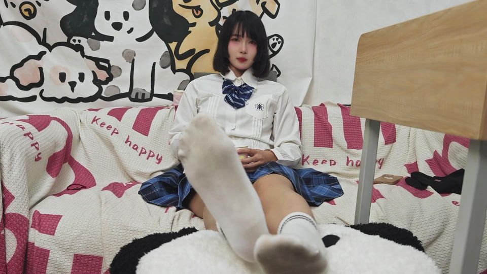 图片[3]_高颜值小缘脏袜子羞辱POV第一视角恋足_HD绳艺资源