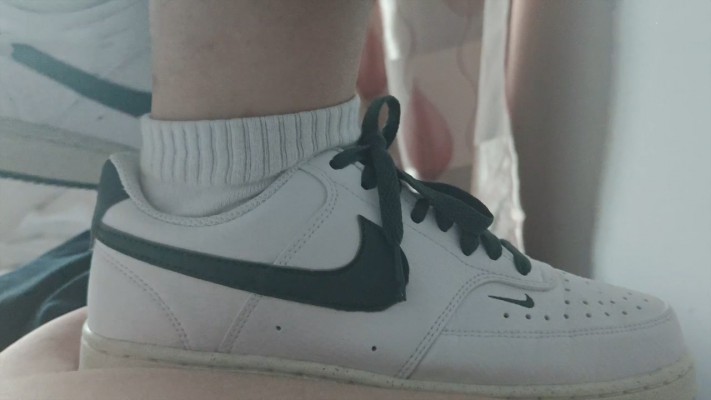 图片[8]_沐雅 绿白耐克小白鞋踩肚子 ACYC-3743_HD绳艺资源