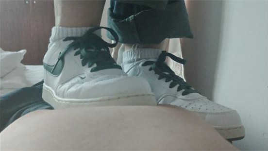 图片[3]_沐雅 绿白耐克小白鞋踩肚子 ACYC-3743_HD绳艺资源