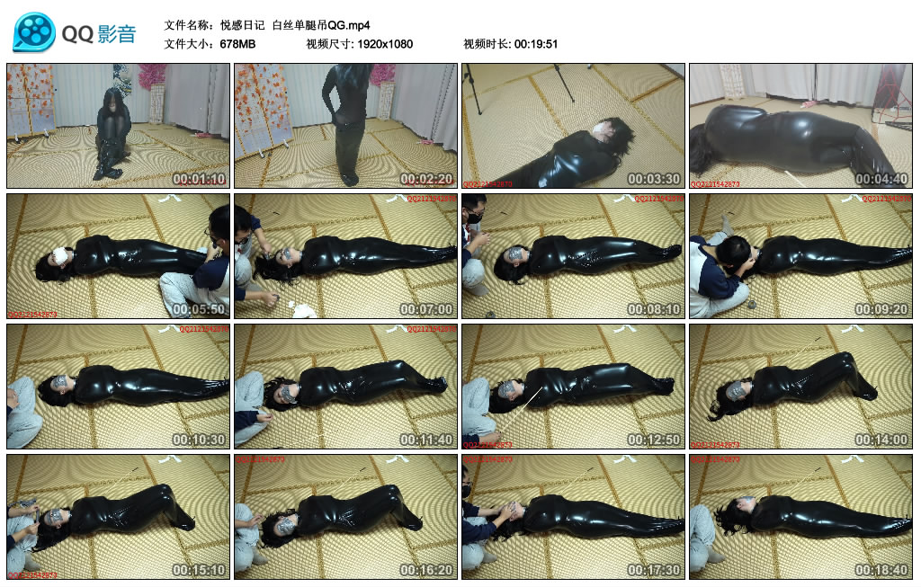 悦感日记  白丝单腿吊QG_HD绳艺资源