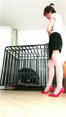 缘彼大大 圈养狗笼犬化-酸臭肉丝舔 JS250706-42_HD绳艺资源