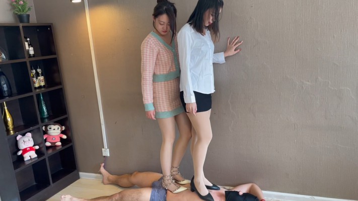 【蛋碎娇娃】『超S·联盟』丝袜高跟全体重踩踏 YC-220608-6