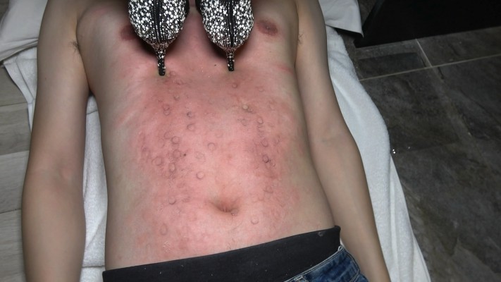 【彼岸花】三双长靴暴踩毯子 YC-230109-3