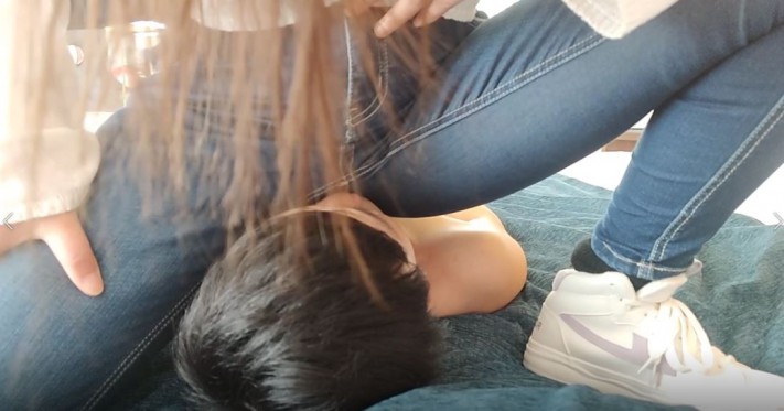 【女神学院】仙儿女王美臀窒息调教 YC-220313-14