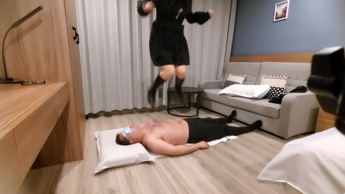 【橘子粥】长靴任意踩踏肉毯 YC-230201-2