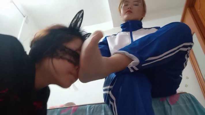 【00后蕬小乃】剧情 学姐玩弄不良少女学妹 YC-210831-2