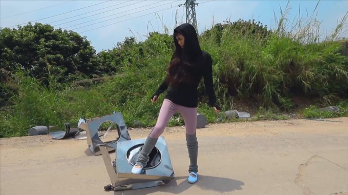 〖H.P.L栖心之栈〗—芷晴物体破坏+腿刑 HPL-221123