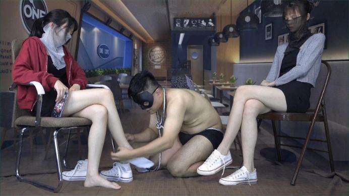 绳艺技巧展示连续剧《女老大逗卧底》第二集 咖啡厅里的折磨【南国原创】3D立体拍摄 YC-220620-5_HD绳艺资源