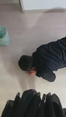 【曼伊】御姐踢踹教训弟弟 bf12096
