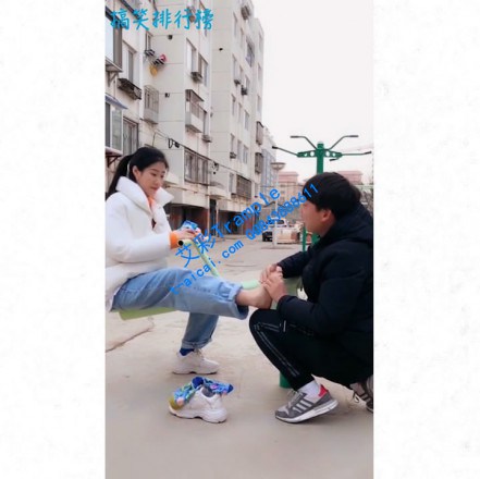 （恋足狂魔）这小子这个方法好