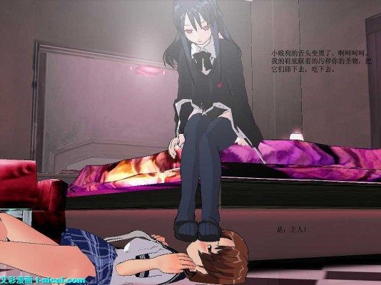 MMD女女长篇踩踏漫画连续剧《小雨日记》(留学日本的中国女生小雨) G-210526-8