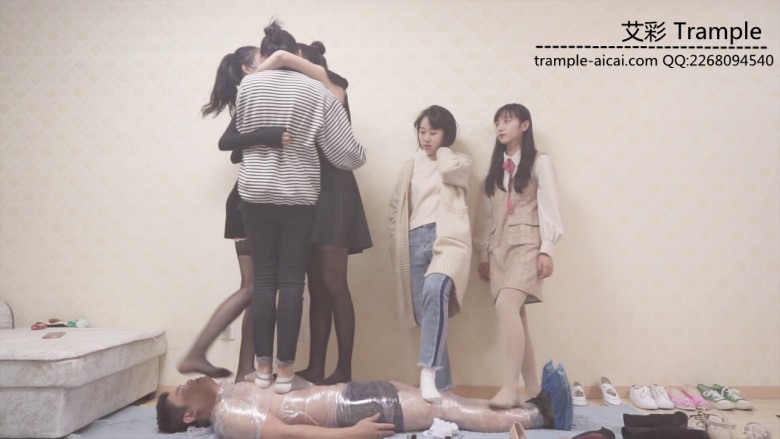 5s保鲜膜包踩踏
