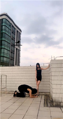 【Fiona菲菲】天台艺术训练尾随狗 bf21488_HD绳艺资源