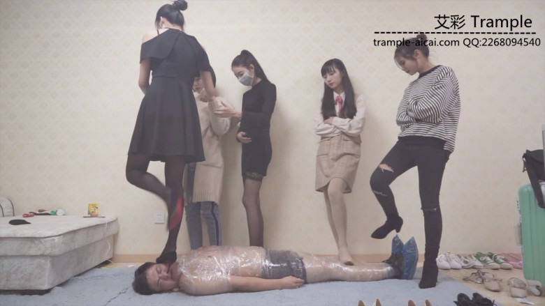 5s保鲜膜包踩踏