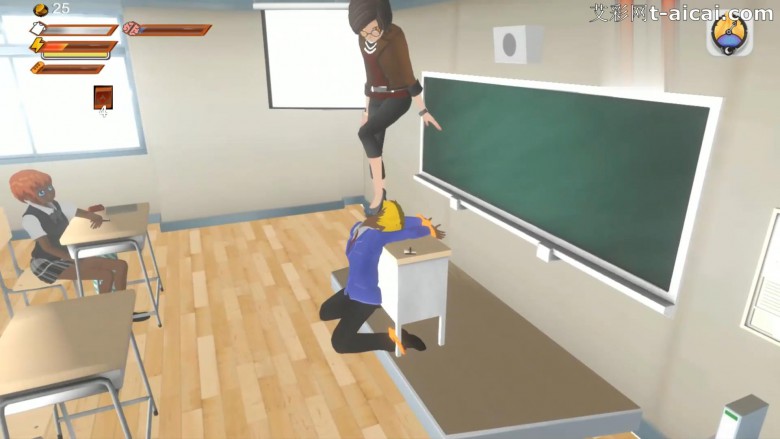 3D游戏动画-奴隶校园!被女生和老师当狗玩弄的校园生活RPG!O-200831-11