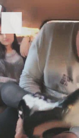【冷柔s】双主车内玩舔靴狗