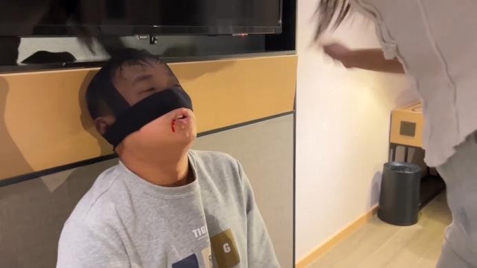 【苏曼】（全新）女警刑具夹手指审问小偷 YC-221126-3