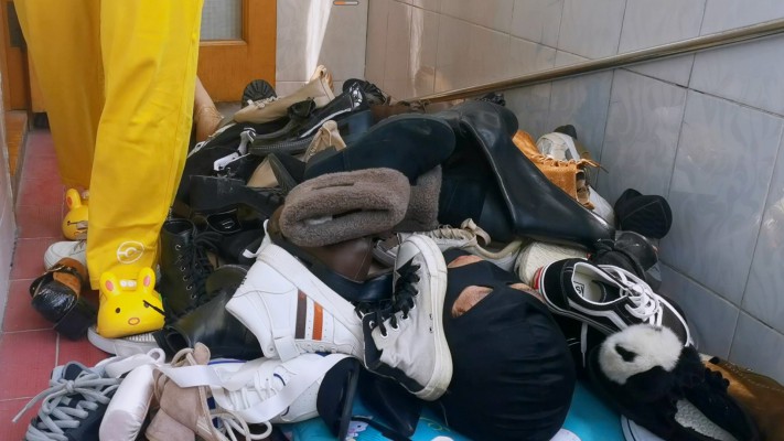 【橘子粥】50双鞋轮流踩踏（上） YC-220817-4