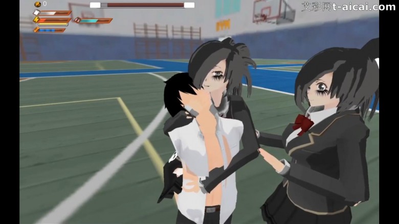 3D游戏动画-奴隶校园!被女生和老师当狗玩弄的校园生活RPG!O-200831-11