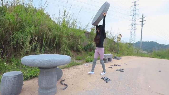 〖H.P.L栖心之栈〗—芷晴物体破坏+腿刑 HPL-221123