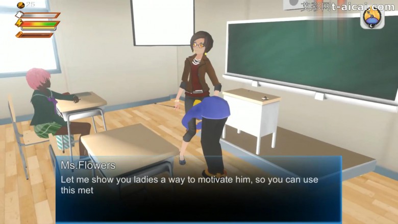 3D游戏动画-绳艺学员校园!被女生和老师当狗玩弄的校园生活RPG!O-200831-11_HD绳艺资源