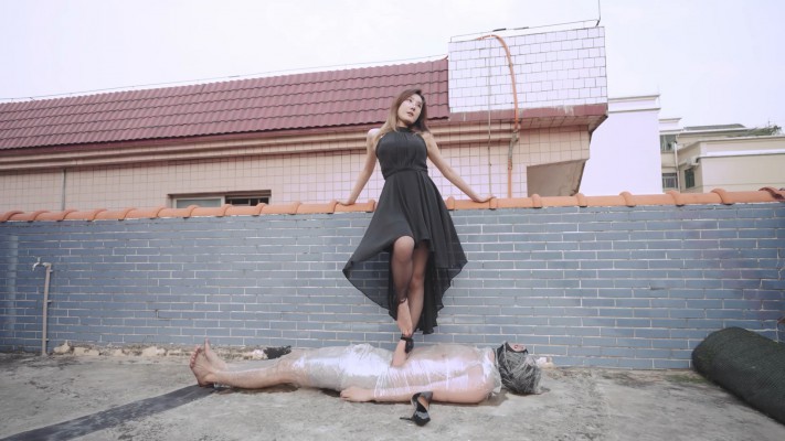 『奴隶岛』—[MagicIMirror 魔镜少女]—影姬露天践踏深喉木乃伊 MM-221105