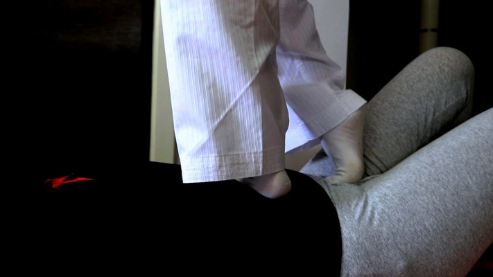 【惑心】跆拳道原味白袜虐女奴