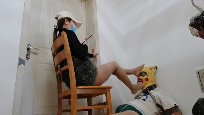 一个皮靴肉丝小姐姐 YC-221105