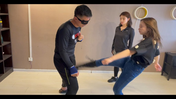 【蛋碎娇娃】『超S·联盟』三美女整治健身教练 YC-220515