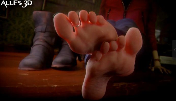 【3D】[守望先锋+300张图片+视频] AllFs3D FeetSlave bf9985