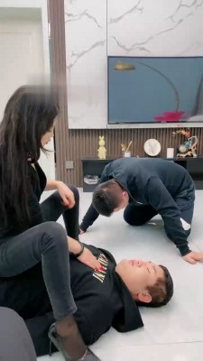 【麋鹿银儿】群调-当着素人闺蜜面调狗 bf22141