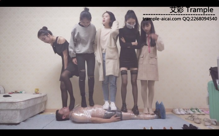5s保鲜膜包踩踏