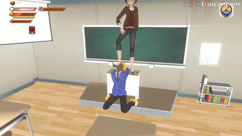 3D游戏动画-奴隶校园!被女生和老师当狗玩弄的校园生活RPG!O-200831-11